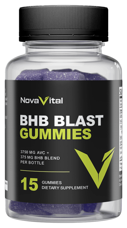 NovaVital BHB Blast Gummies bottle